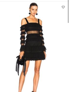 Alexis Black Brandi Mini Dress